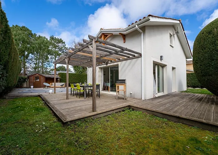 La Perliere - Avec Piscine Proche Du Golf Feriehus La Teste-de-Buch